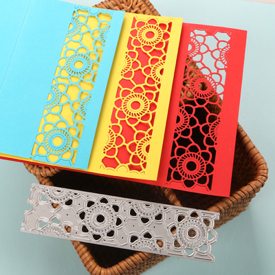 切割模板DIY刀模cutting die滚花机纸艺机圣诞新年婚庆镂空花边手
