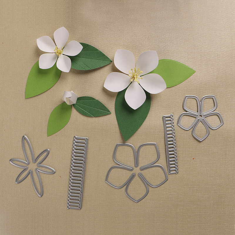 切割刀模纸艺机苹果花朵diy手工