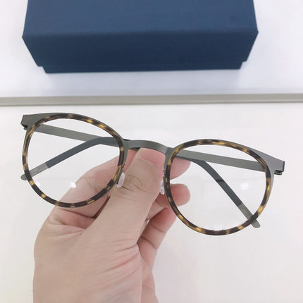 近视眼镜架男9704超轻纯钛圆框复古全框可配有度数防蓝光眼镜框女