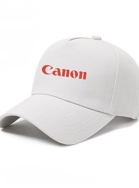 Canon佳能相机摄影师爱好者帽子防晒户外休闲遮阳鸭舌帽棒球帽子