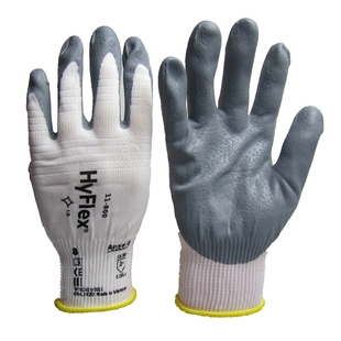 国外品牌 防滑丁腈发泡手套发动机 800防油 706 Hyflex11