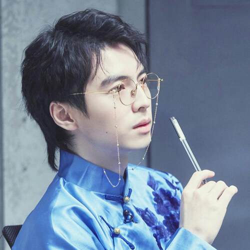 钛钢眼镜链女防掉绳墨镜近视