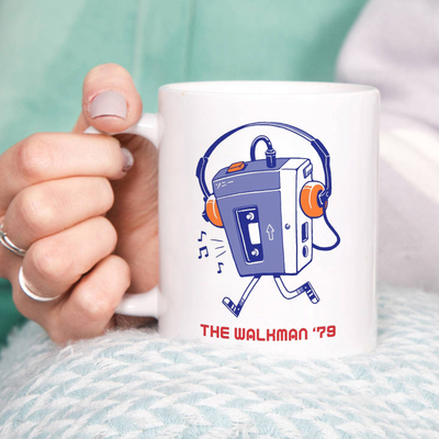 Walkman随身听马克杯办公室喝水