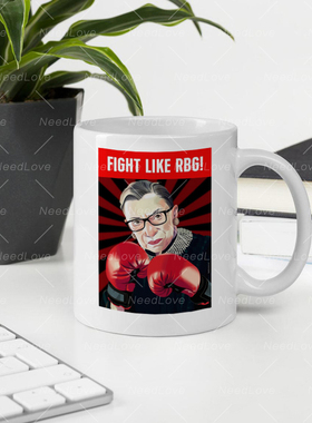 RBG大法官金斯伯格 女权主义 陶瓷杯子马克杯咖啡杯 创意礼物