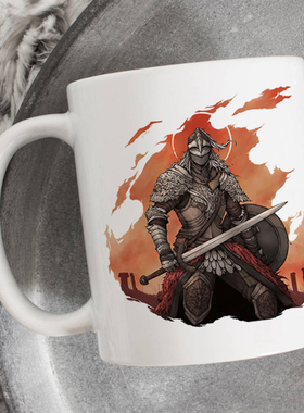 Steam游戏周边艾尔登法环马克杯老头环咖啡杯情侣水杯男办公室