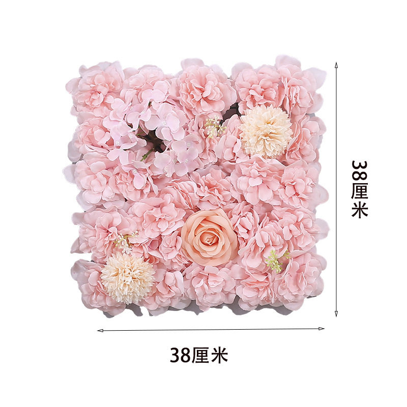 仿真花花墙玫瑰绣球花人