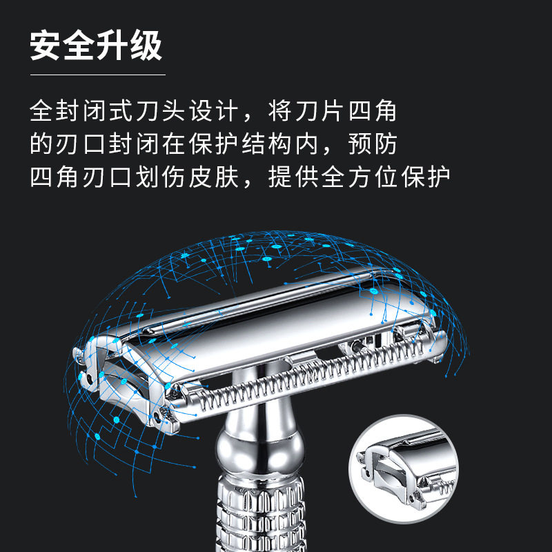 BAILI百利旋开式双面双刃