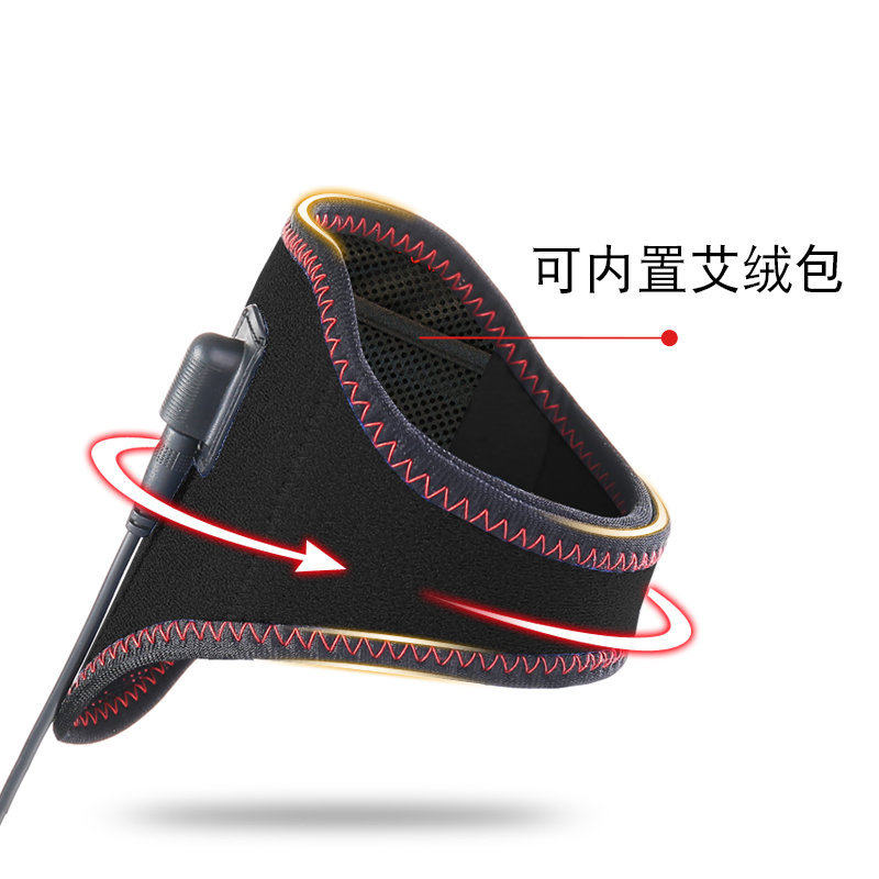 现货usb电热护颈带艾灸热