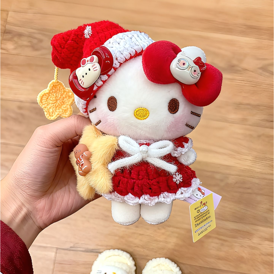 圣诞节礼物红色针织毛衣圣诞帽kt挂件星星玩偶挂饰卡通公仔钥匙扣,玩具/童车/益智/积木/模型,毛绒/玩偶/公仔/布艺类玩具,淘宝优惠券,粉丝福利购,淘宝优惠卷