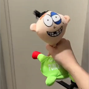 挨揍小人解压发泄出气神器男女减压情绪工具拍打惨叫沙雕搞怪礼物