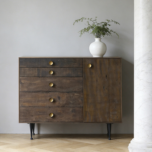 Novanta/北欧表情/宾纳进口中古复古乡村德瓦餐边柜玄关柜高脚