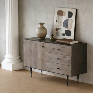 Novanta/北欧表情宾纳进口中古复古乡村/霍克尼餐边柜/边柜玄关柜