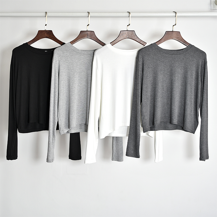 短款莫代尔长袖爵士拉丁舞蹈服