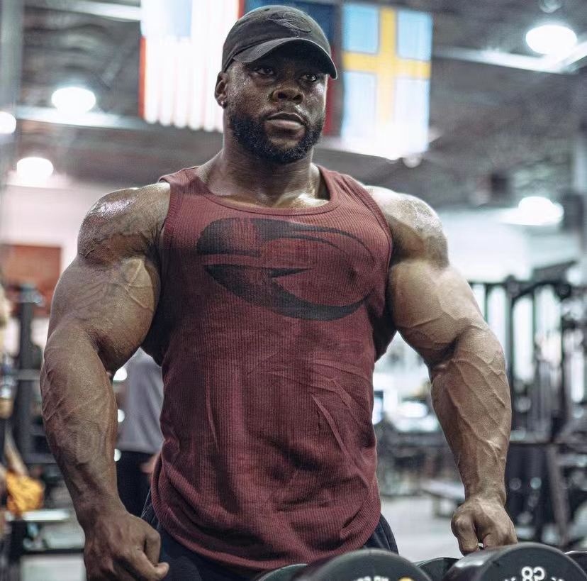 GASP无袖健身弹力运动显身材