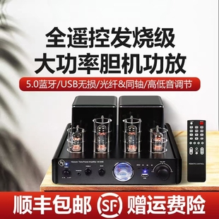 豪韵AV 2030家用2.0发烧胆机功放蓝牙电子管前胆后石HiFi音箱套装