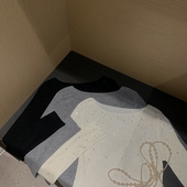 秋冬烫钻精致毛衣女显瘦长袖 XINYI 钻石星河 内搭基础打底上衣