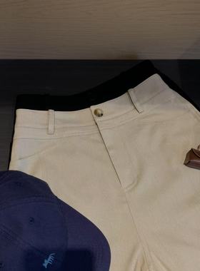 XINYI【老钱密码】夏季高腰休闲裤女显瘦显高百搭裤子X625K05967