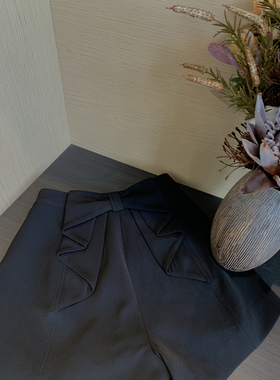 XINYI【立体蝴蝶】夏季重磅斜纹西装裤女高腰显瘦百搭X625K05946