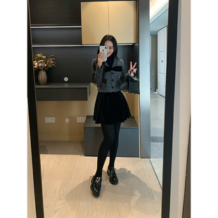 蝴蝶结重磅羊毛毛呢外套女显瘦X625M20143 冬季 XINYI 古堡甜心