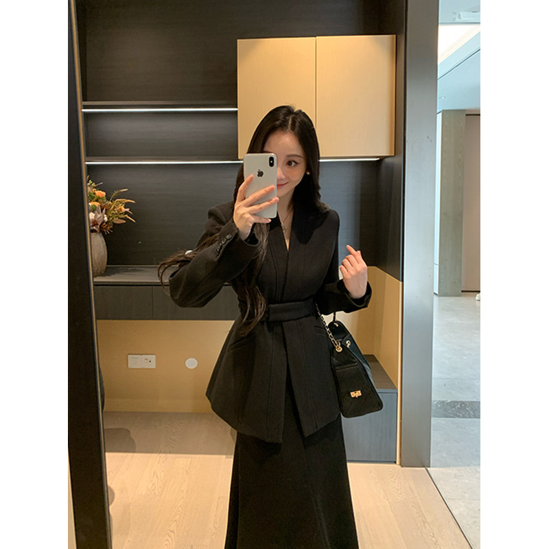 XINYI【伦敦画报】秋冬斜纹肌理毛呢外套+半身裙显瘦气质套装女,女装/女士精品,时尚套装,淘宝优惠券,粉丝福利购,淘宝优惠卷