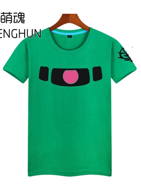 机动战士高达吉翁军扎古短袖纯棉T恤热门游戏周边T恤AC382