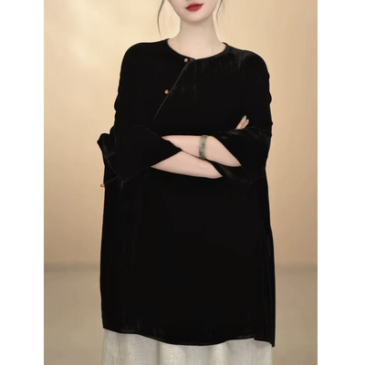 春季新款高级感国风小衫