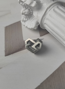 原创手链纯银diy串珠做旧