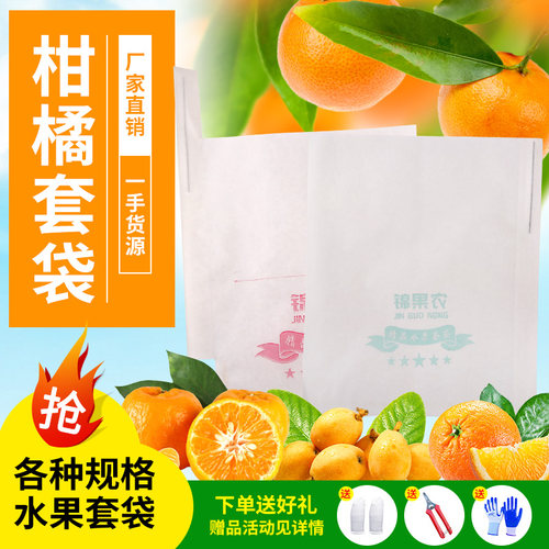 各种柑橘专用套袋耐雨淋防日灼