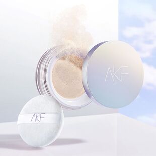 AKF轻透控油散粉蜜粉 保湿定妆粉防水不脱妆修颜粉粉饼干粉正品