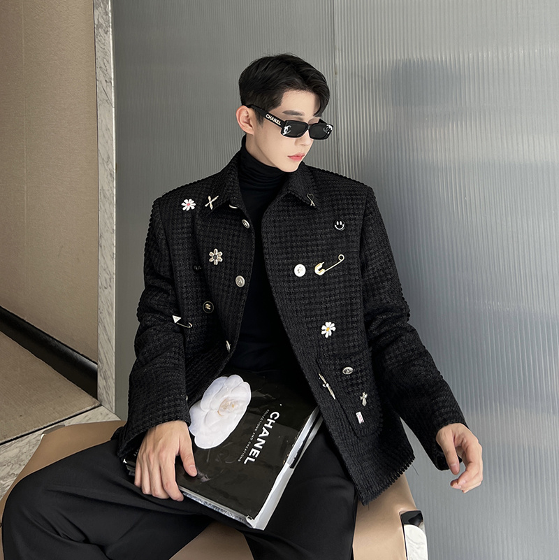 秋装设计感轻奢小重工夹克外套