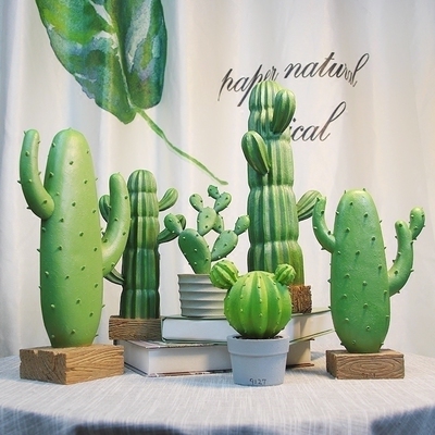 北欧小清新仿真仙人掌桌面绿植