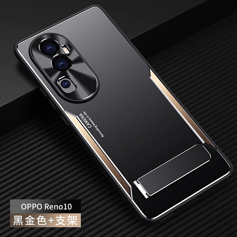opporeno10手机壳reno10新款金属
