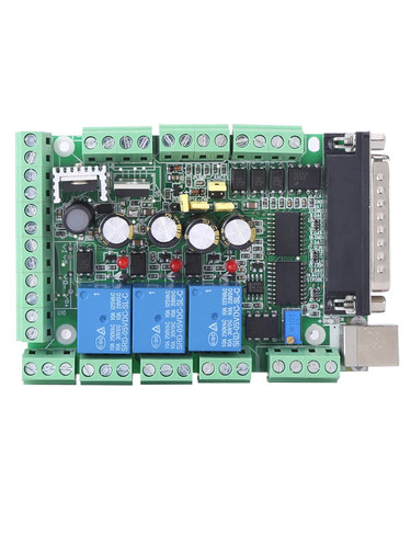 雕刻机 MACH3控制接口板 CNC 4轴 6轴 0-10VPWM主轴调速 量大从优