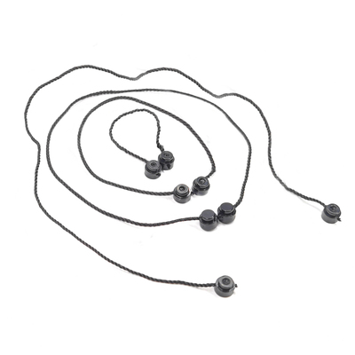 小颗粒积木绳扣x127c11c21兼容通用14226/63142两端颗粒MOC零配件