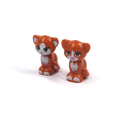 兼容11602动物moc积木小猫咪玩具
