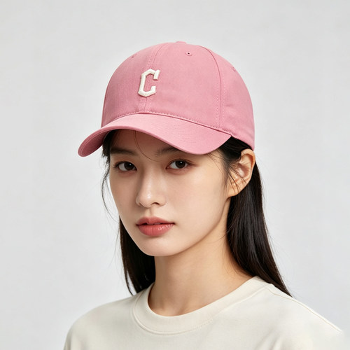 正品MLB帽子C标男女棒球帽鸭舌帽