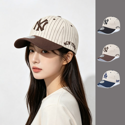 MLB韩国正品专柜男女同款户外百搭软顶棒球帽休闲时尚百搭鸭舌帽