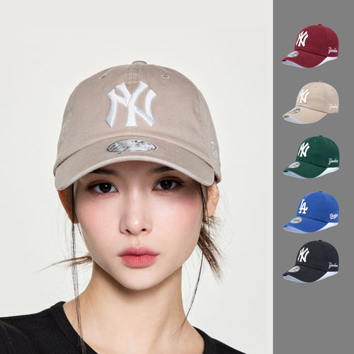 韩国正品MLB帽子正品26春季新款韩系时尚可调节软顶棒球帽CPB245N