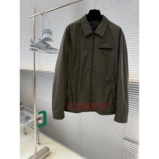 潮流简约休闲翻领夹克长袖 欧美韩版 上衣外穿 2026春季 户外外套男士