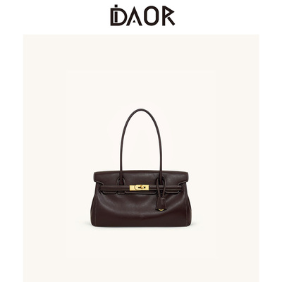 DAOR小众设计法棍包复古凯莉包