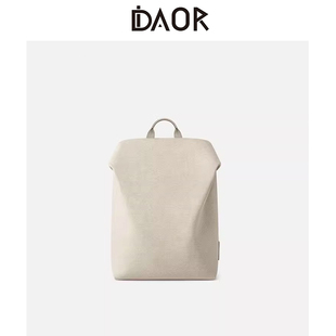 DAOR大容量轻便空气包通勤书包旅游双肩包女防水背包男帆布电脑包