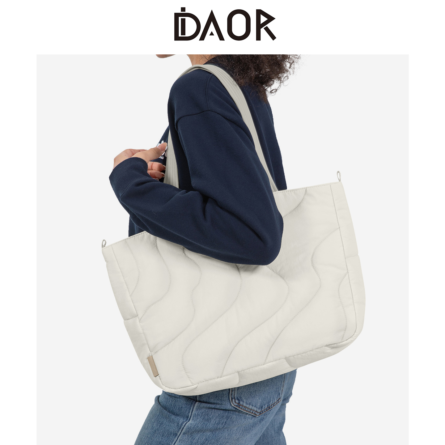 DAOR大容量轻便托特包通勤电脑包