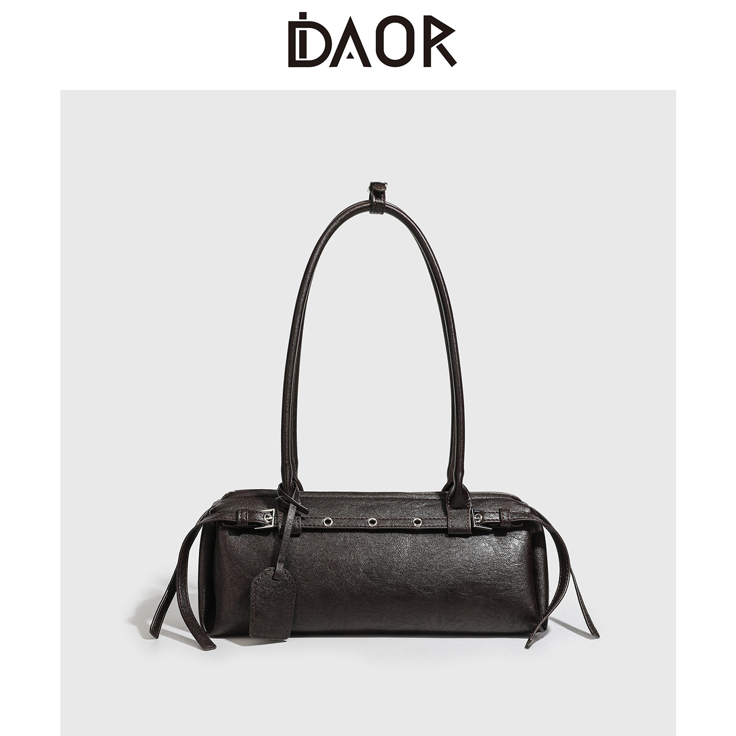 DAOR赵露思同款腊肠包高级感机车腋下包女2025新款手提单肩法棍包,箱包皮具/热销女包/男包,腋下包,淘宝优惠券,粉丝福利购,淘宝优惠卷