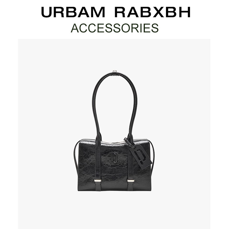 URBAMRABXBH油蜡牛皮通勤腋下包