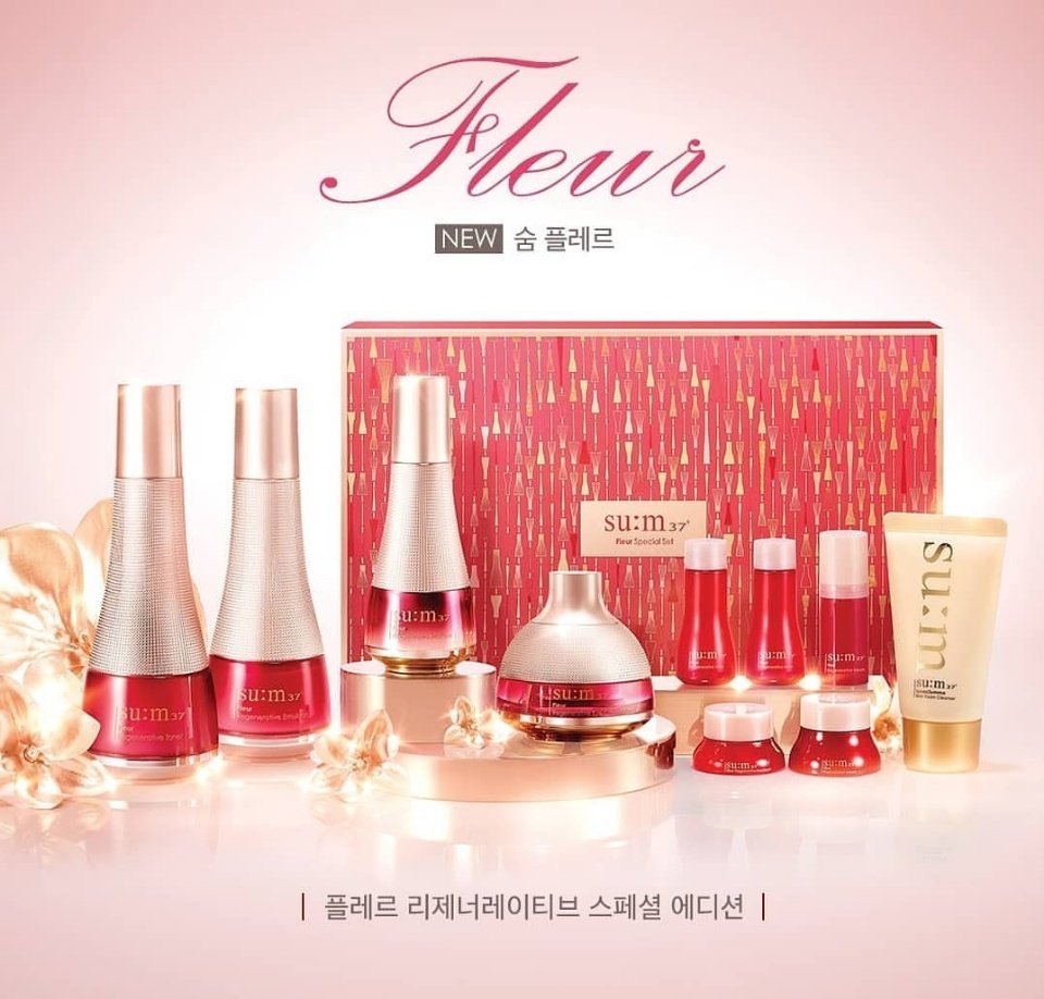 苏秘37°净透无瑕焕彩活颜水乳霜套装抗皱修护敏感肌肤韩国正品