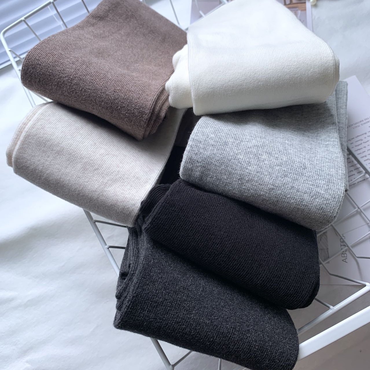 超显瘦BI入！质量超好条纹裤袜