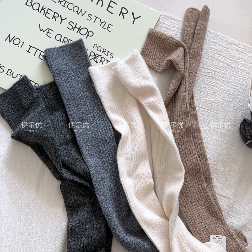 过膝袜含羊毛~很软糯~加厚保暖坑条长筒袜灰色高筒大腿袜秋冬女,女士内衣/男士内衣/家居服,长筒袜,淘宝优惠券,粉丝福利购,淘宝优惠卷