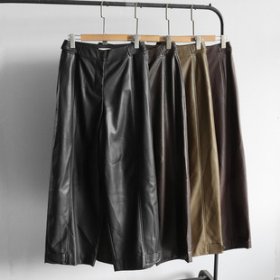 秋季外贸新款孤品女装韩版百搭简约时尚高腰宽松显瘦女哈伦休闲裤