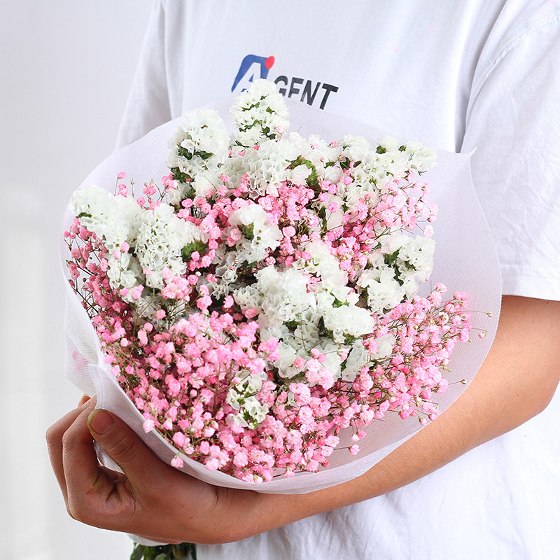 Yunnan Gypsophila Forget me not Crystal Grass Dried flowers Bouquet of flowers Home Furnishing a decoration a living room bedroom With vasein the Home accessories , Vase/Flower/Artificial flowers/Imitation jewelry , Dried flowers/Petal/Dried package/Dry twigs  category - from Buy2taobao.com to provide professional Taobao agent buy service