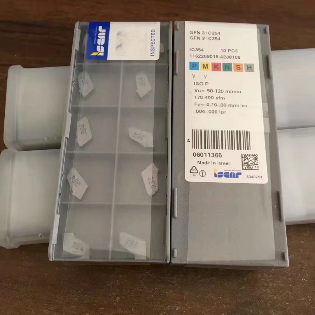 进口伊斯卡3-4毫米 单头切槽刀片GFN3 IC354  GFN4 IC354
